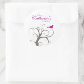 パーソナライズされたベーキング，ジャム，ソース，缶詰，製品 ラウンドシール (バッグ)