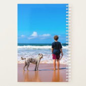 パーソナライズされたペット写真プランナーカスタム文字 プランナー手帳 (裏面)