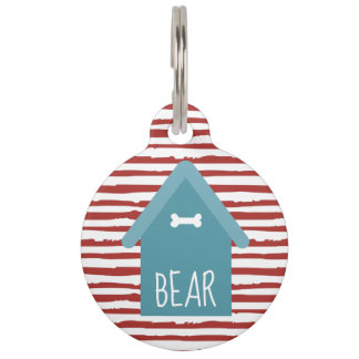 パーソナライズされたペット用名札 ペット　ネームタグ