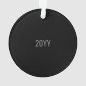 パーソナライズされたペッ最高のトドッグの写モダン真 オーナメント (裏面)