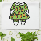 パーソナライズされたペニー・ザ・ラビット キッチンタオル (折り畳み)