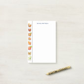 パーソナライズされたホームオフィス オン ザ ロックス ポストイット (デスク上)