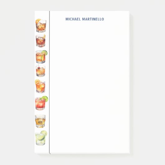 パーソナライズされたホームオフィス オン ザ ロックス ポストイット (正面)