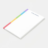 パーソナライズされたホームオフィス 5色ブロック ポストイット (アングル)