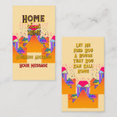 パーソナライズされたホームスイートホーム実在エテート 名刺 (正面/裏面)