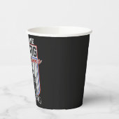 パーソナライズされたボクシングチャンピオンズボクサーフィットネスジム 紙コップ (左)