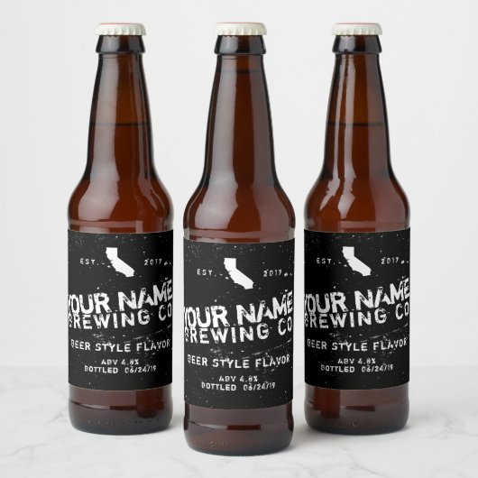 パーソナライズされたボトルラベルシール ビールラベル (ボトル)