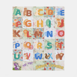 パーソナライズされたボヘミアンヴィンテージ フリースブランケット