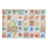 パーソナライズされたボヘミアンヴィンテージ 枕カバー (裏面)