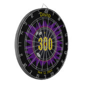 パーソナライズされたボーリング300 Perfect Game Dart Board ダーツボード (正面左)