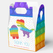 パーソナライズされたポップ・アートのIt Boy誕生日 フェイバーボックス (オープン)