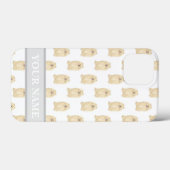 パーソナライズされたポメラニア犬犬 Case-Mate iPhoneケース (裏面 (横))