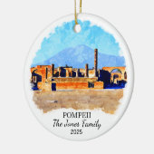 パーソナライズされたポンペイオーナメント(イタリア) セラミックオーナメント (左)