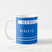 パーソナライズされたマグカップ コーヒーマグカップ (左)