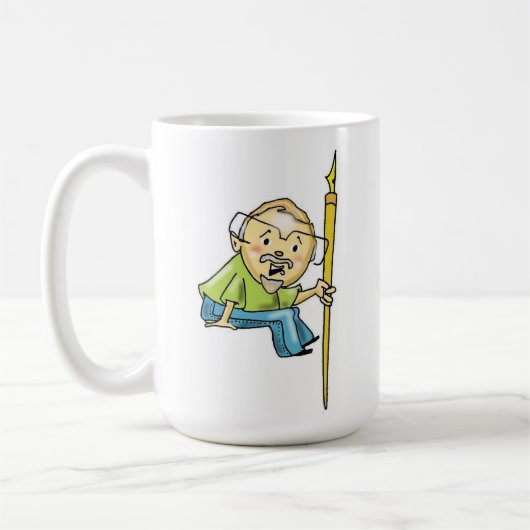 パーソナライズされたマグカップ コーヒーマグカップ (左)