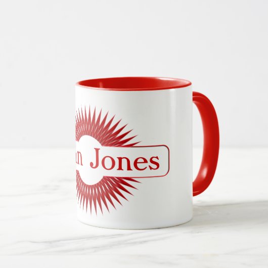 パーソナライズされたマグカップ マグカップ (正面右)