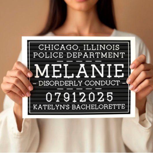 パーソナライズされたマグショットシンボルや象徴、バチェロレッテ ポスター