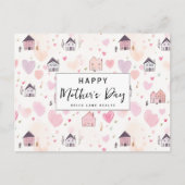 パーソナライズされたマザーズデイ実在エテート農業 シーズンポストカード (正面)