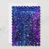 パーソナライズされたマスカレードスニーカー ボール テンプレート (裏面)