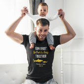 パーソナライズされたマッチングサメ第1父の日 Tシャツ