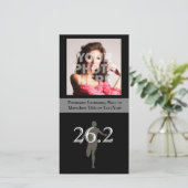 パーソナライズされたマラソンランナー26.2記念 案内状 (スタンド正面)