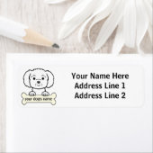 パーソナライズされたマルチーズ ラベル (インサイチュ)