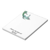 パーソナライズされたマーメイドラバー ノートパッド (回転)