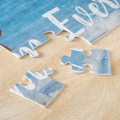 パーソナライズされたマ最高のマ·エバ·ファミリカスタムー写真 ジグソーパズル (側面)