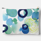 パーソナライズされたミックメディ絵画ア アクセサリーポーチ (裏面)