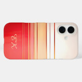 パーソナライズされたミニマリストデザインのiPhoneケース Case-Mate iPhoneケース (裏面 (横))