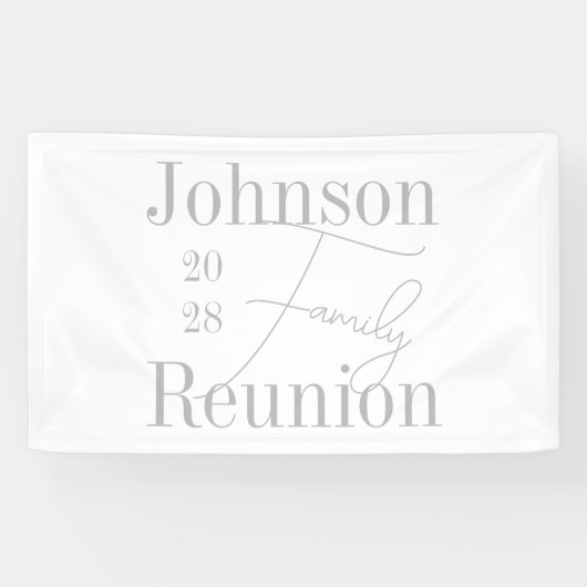 パーソナライズされたミニマルモダン懇親会パーティー 横断幕 (横)