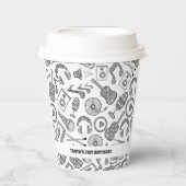 パーソナライズされたミュージカル楽器音楽アクセサリー 紙コップ (正面)