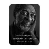 パーソナライズされたモダンお祝い マグネット (縦)