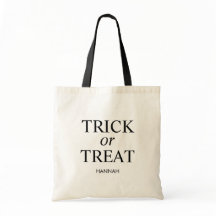 パーソナライズされたモダンなハロウィーンのトリックオアトリート