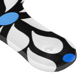 パーソナライズされたモダンはっきりした花ティール（緑がかった色）グラデーション カッティングボード (角)