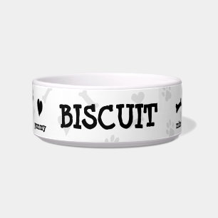 パーソナライズされたモダンアイコ食べ物を与えン ボウル