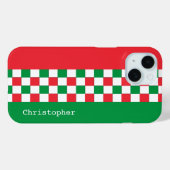 パーソナライズされたモダンイタリアン検査 Case-Mate iPhoneケース (裏面 (横))