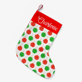 パーソナライズされたモダンクリスマスオーナメント スモールクリスマスストッキング
