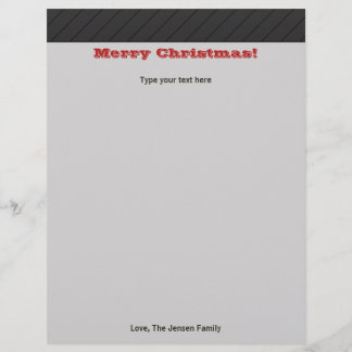 パーソナライズされたモダンクリスマス