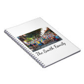 パーソナライズされたモダンシンプル懇親会写真 ノートブック (右側)