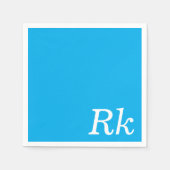 パーソナライズされたモダンスタイリッシュエレガント. スタンダードカクテルナプキン (正面)