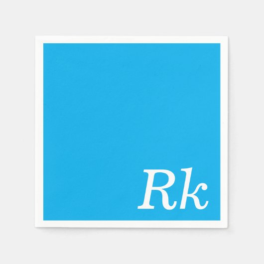 パーソナライズされたモダンスタイリッシュエレガント. スタンダードカクテルナプキン (正面)