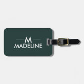 パーソナライズされたモダンスタイリッシュトレンディー ラゲッジタグ (正面横)