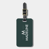 パーソナライズされたモダンスタイリッシュトレンディー ラゲッジタグ (正面縦)