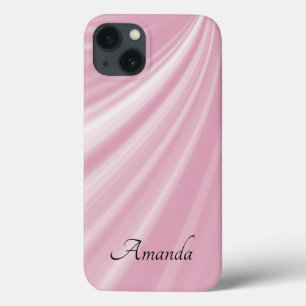 パーソナライズされたモダンスタイリッシュバラピンク iPhone 13ケース
