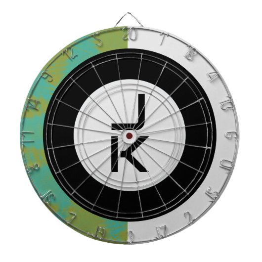パーソナライズされたモダンダーツ盤 ダーツボード (正面)