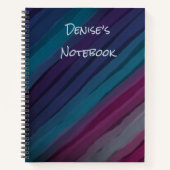 パーソナライズされたモダンデザイン ノートブック (正面)