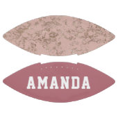 パーソナライズされたモダンバラ金ゴールド アメリカンフットボール (パネル)