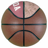 パーソナライズされたモダンバラ金ゴールド バスケットボール (右)