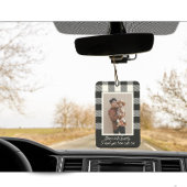 パーソナライズされたモダンパパ写真織物美術品の贈与品 カーエアーフレッシュナー